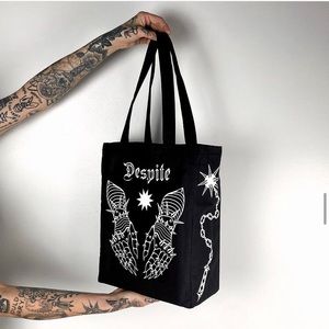 NEW While Odin Sleeps ‘Despite’ Tote Bag